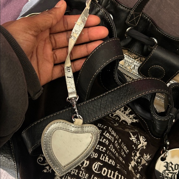 Juicy Couture Black and Brown Shoulder Bag - Picture 6 of 6